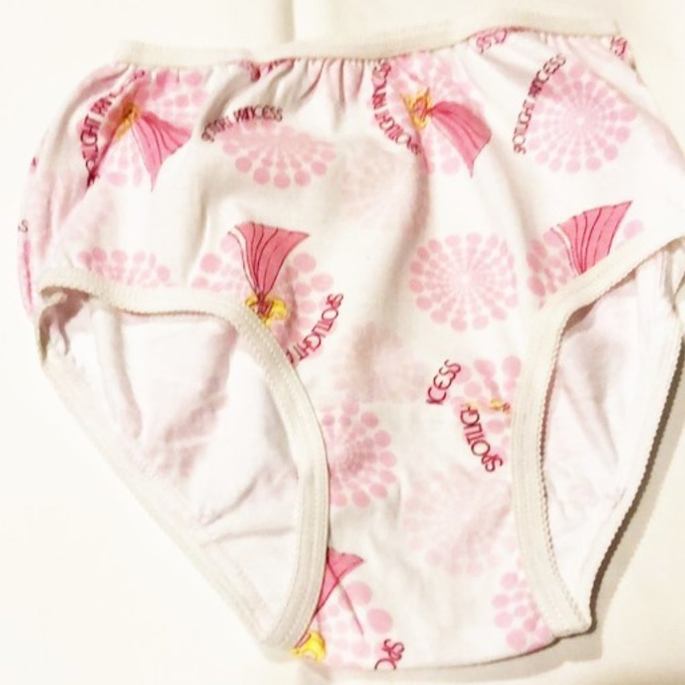 Tank & panty 2 piece set Disney Princess girls new size 4 cotton weight 30-38lbs - Picture 3 of 3